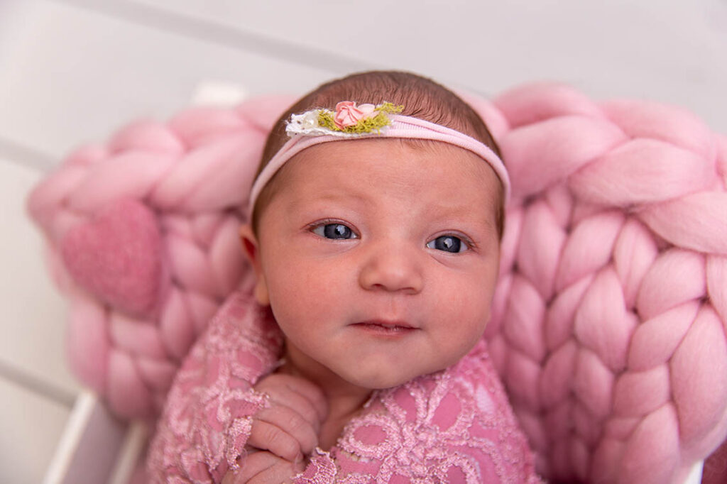 awake newborn photography