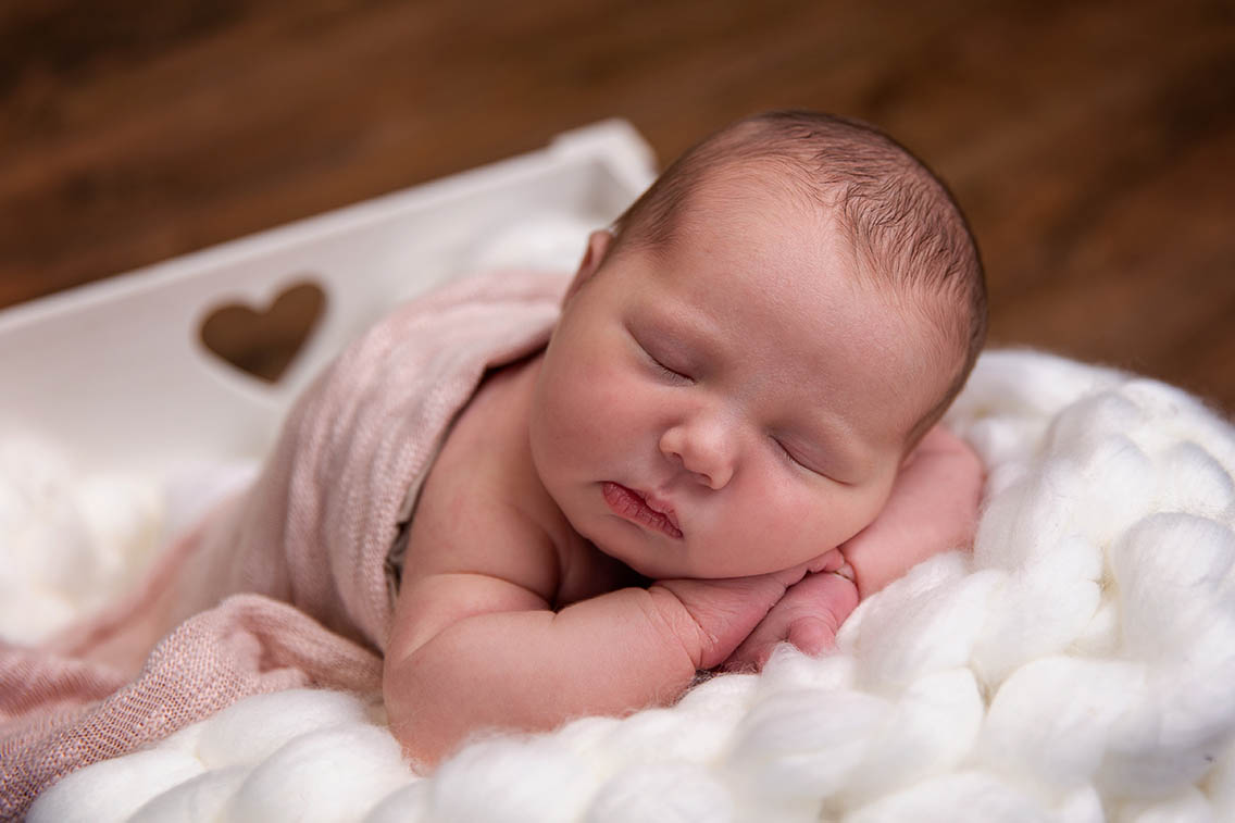 newborn baby girl photo