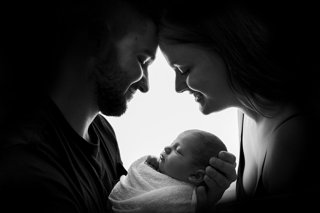 newborn family photo shoot