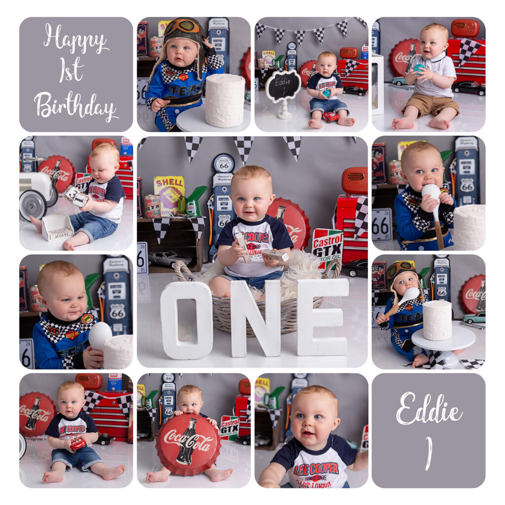 first birthday photo shoot