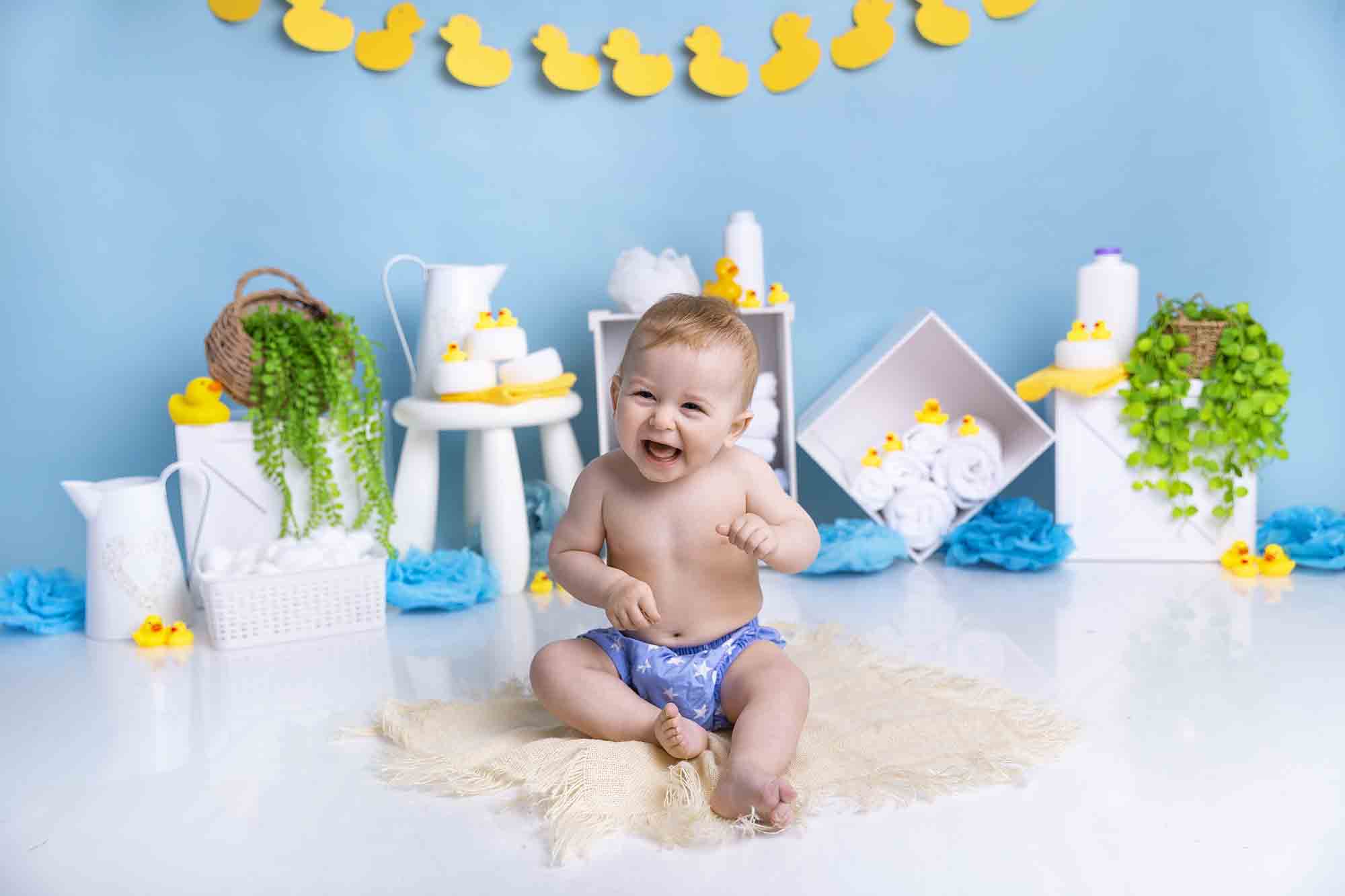 baby splash photography