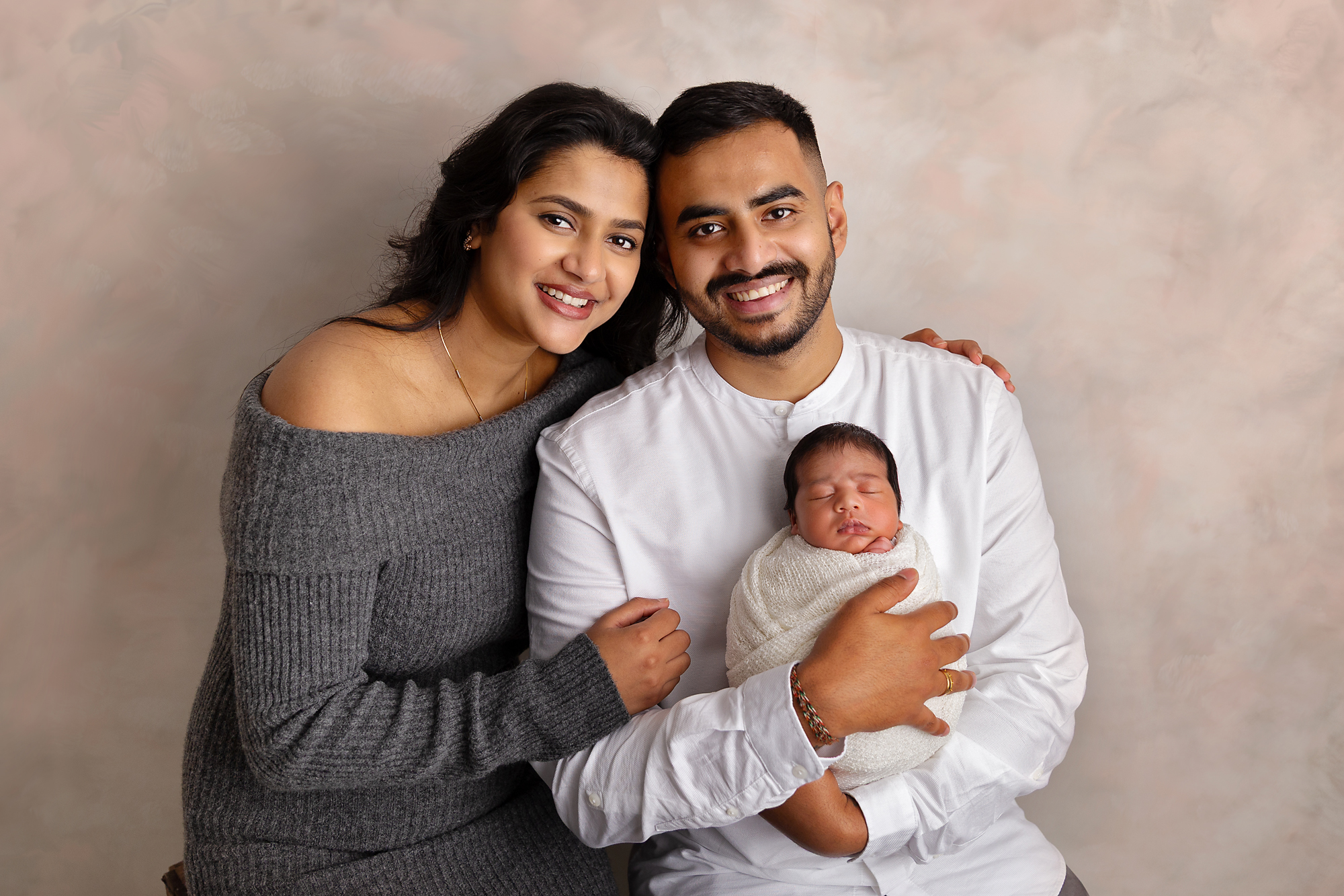 family with newborn