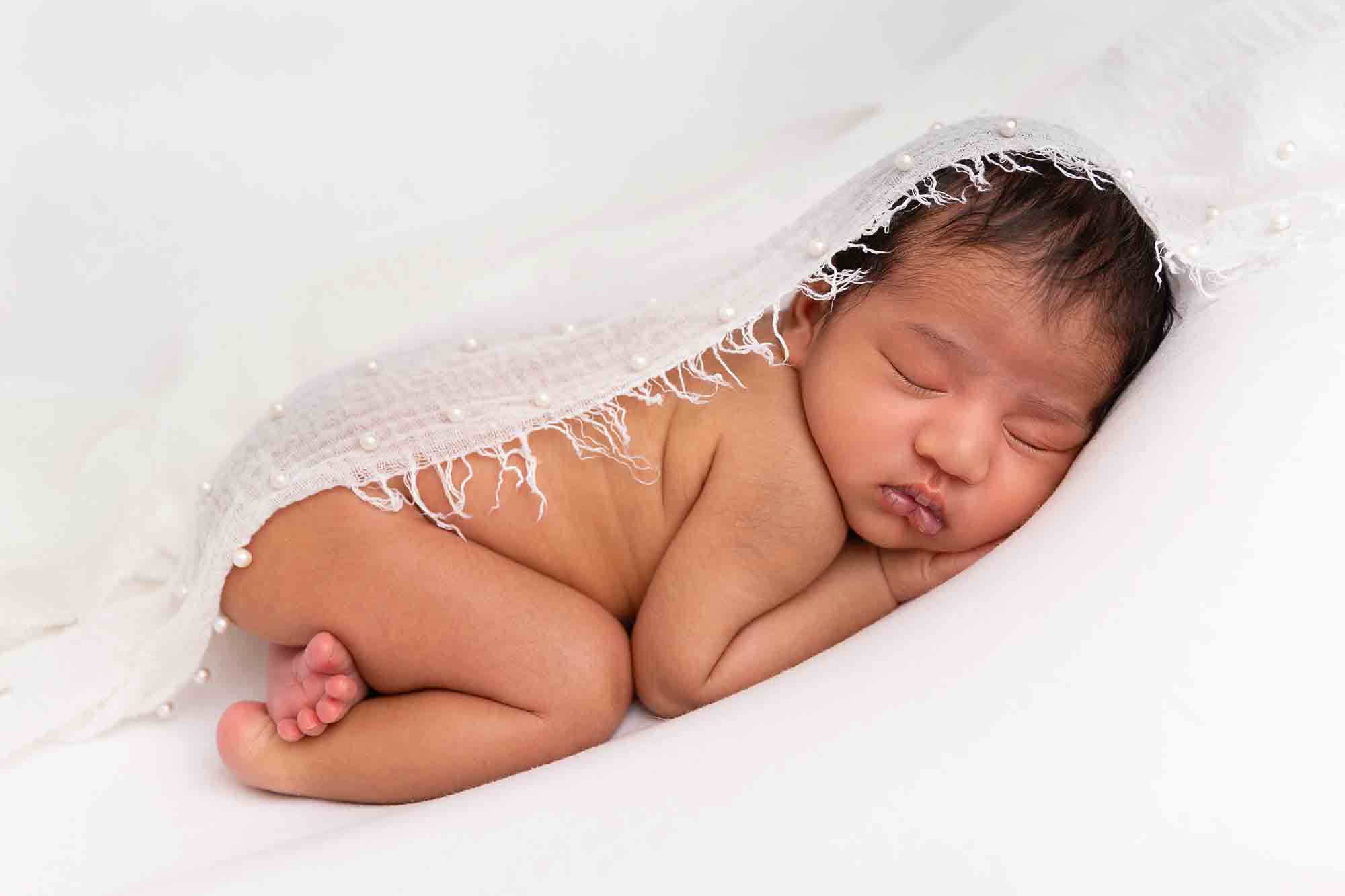 newborn girl photo shoot